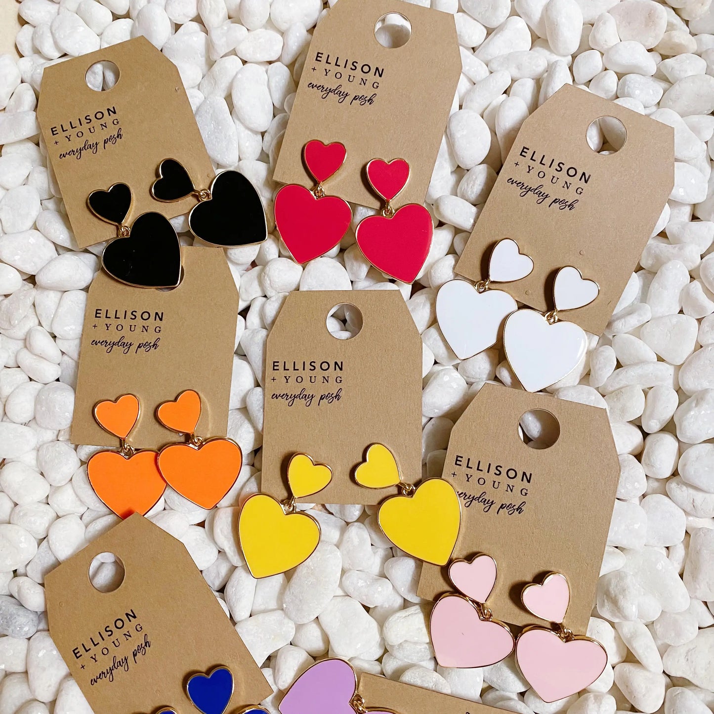 Heart For Game Day Earrings