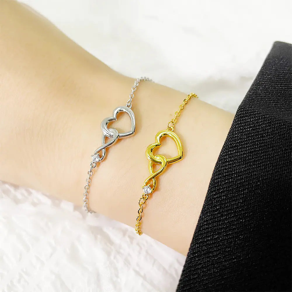 Heart-Shaped Fashion Bracelet Gift for Valentine's Day