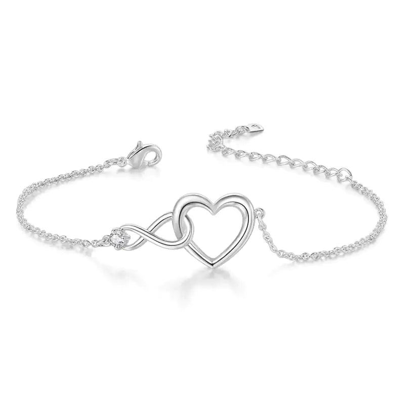 Heart-Shaped Fashion Bracelet Gift for Valentine's Day