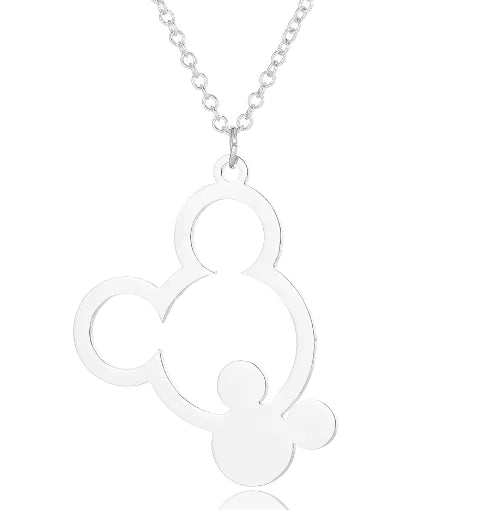 Stainless Steel Valentine's Heartbeat Necklace for Girls